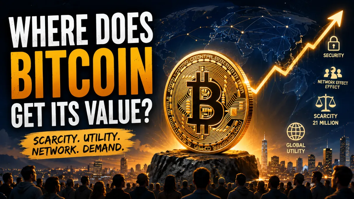 Where Does Bitcoin Get Its Value?