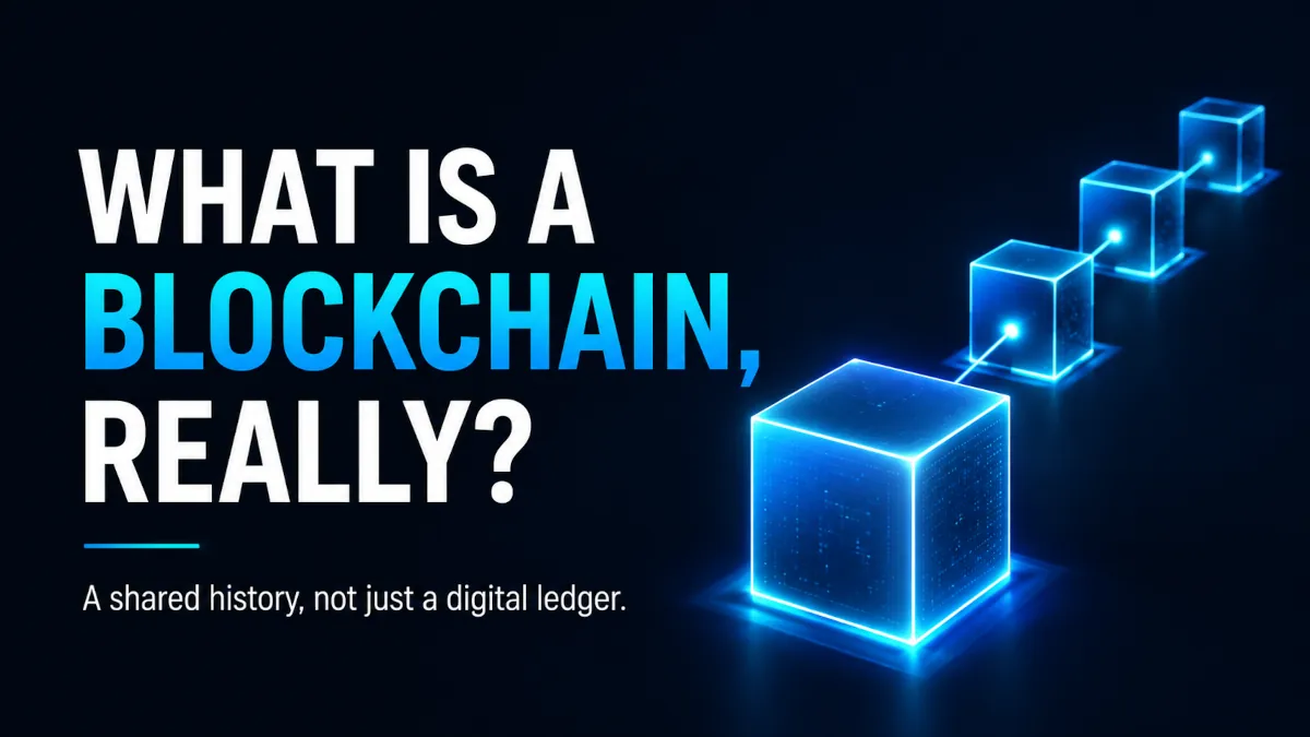 What Is a Blockchain, Really?